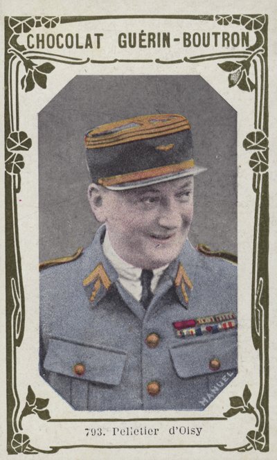 Pelletier dOisy (farvet foto) af French School