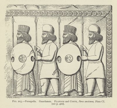 Persepolis, Vagtmænd af French School