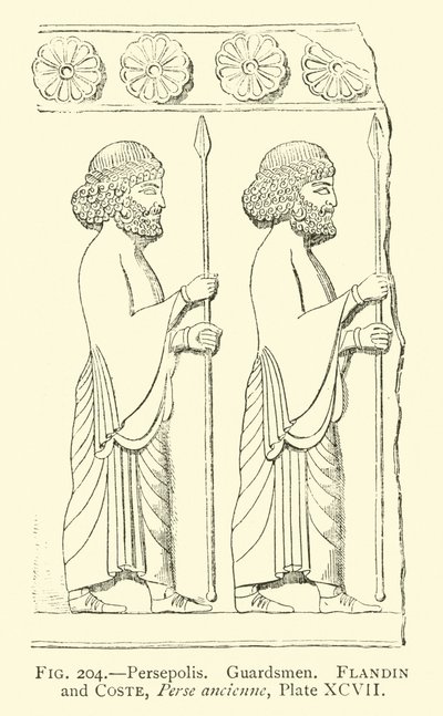 Persepolis, Vagtmænd af French School
