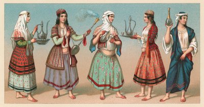 Persisk kostume af French School