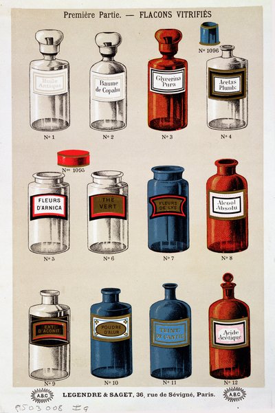 Farmaceutisk emballage (farvetryk) af French School