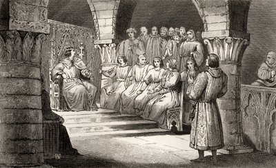Philippe V (1293-1322) den høje og generalstaterne afviser Jeanne II