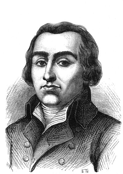 Pierre Joseph CAMBON (1756-1820), negociant i lærred og deputeret ved National Convention - Gravering 1864 af French School