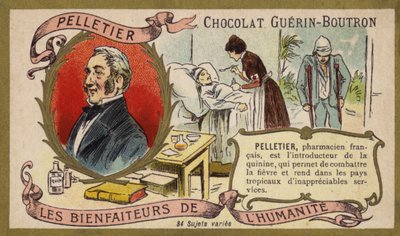 Pierre Joseph Pelletier, fransk kemiker (chromolitho) af French School