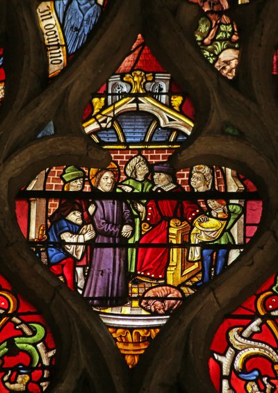 Pilatus vasker sine hænder af French School