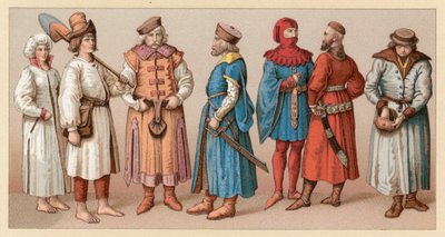 Polen kostume af French School