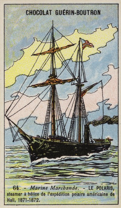 Polaris, skib fra Charles Francis Halls amerikanske ekspedition til Nordpolen af French School