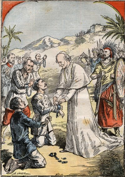 Pave Leo XIII (Leo XIII, Gioacchino Pecci af French School