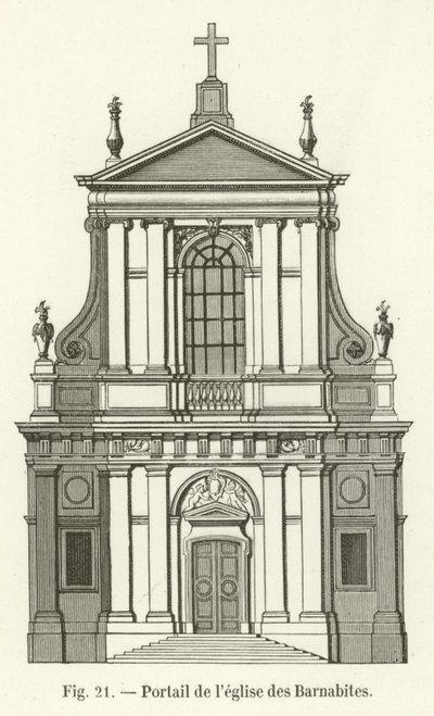 Barnabite Kirke Portal af French School