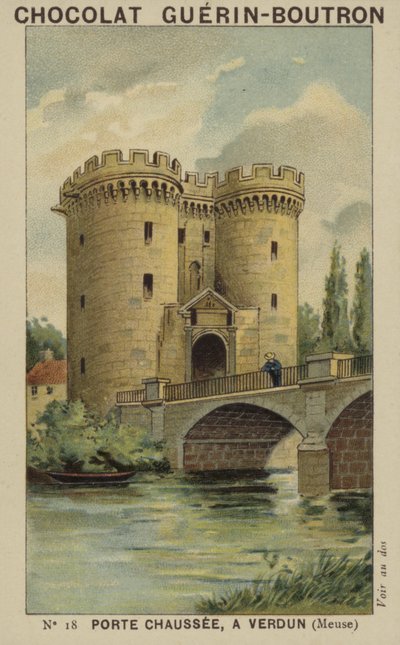 Porte Chaussee, i Verdun, Meuse af French School