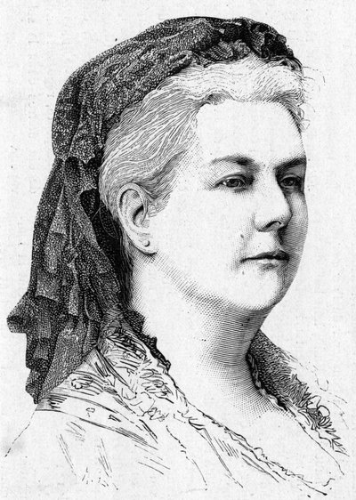 Portræt af Aglae Massart (1827-1887), professor i musik ved konservatoriet i Paris. af French School