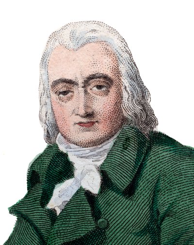 Portræt af Andre Ernest Modeste Gretry (1741-1813), fransk komponist. af French School