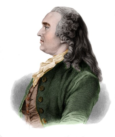Portræt af Anne Robert Jacques Turgot, baron de lAulne (1727-1781) fransk økonom og statsmand. af French School