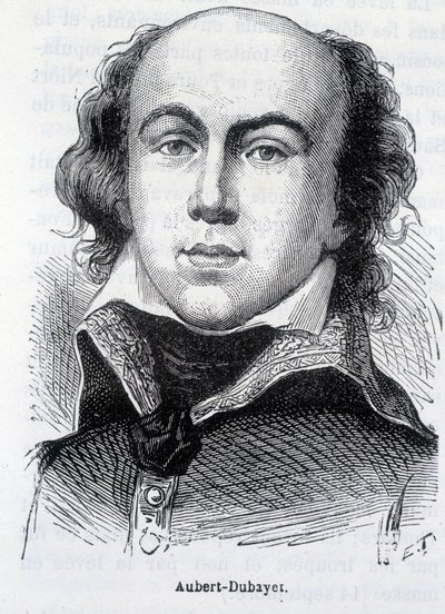 Portræt af Annibal Aubert Dubayet (1759-1797), militær og politiker fra den franske revolution - i "" L