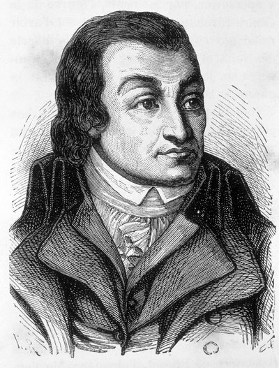 Portræt af Antoine Quentin Fouquier Tinville (1746-1795), fransk magistrat og politiker - i "" L