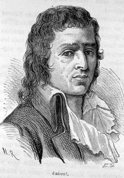 Portræt af Babeuf dit Gracchus, fransk revolutionær (1760-1797) - i "" L