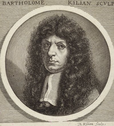 Portræt af Bartholome Kilian af French School