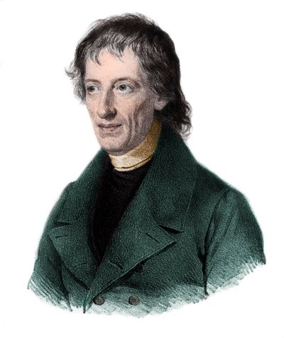 Portræt af Bernhard Placidus Johann Nepomuk Bolzano (1781-1848), bøhmisk matematiker, logiker, filosof, teolog. af French School