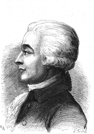 Portræt af Blanchard (1709-1853) af French School