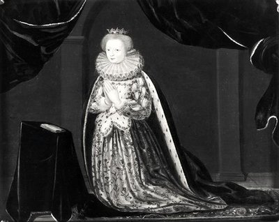 Portræt af Catherine af Cleves (1417-79) hertuginde af Guise af French School