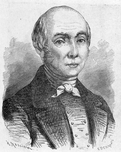 Portræt af Charles Dallery (1754 - 1835), - i "" Album of Science; berømte lærde; Store opdagelser””” 1896. af French School