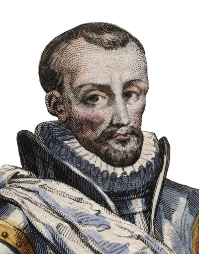 Portræt af Charles de Cosse, greve af Brissac (1505-1563), marskal af Frankrig. af French School