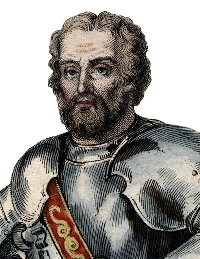 Portræt af Chevalier de Bayard (1476-1524), fransk soldat. af French School