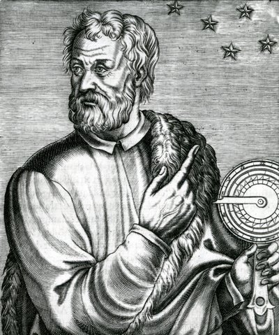 Portræt af Christopher Columbus fra 