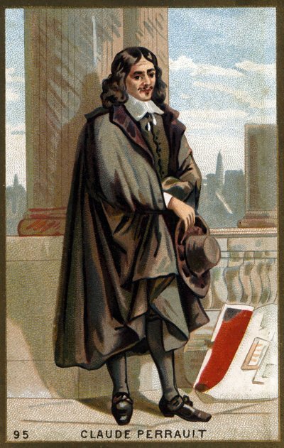 Portræt af Claude Perrault (1613-1688), fransk arkitekt. af French School