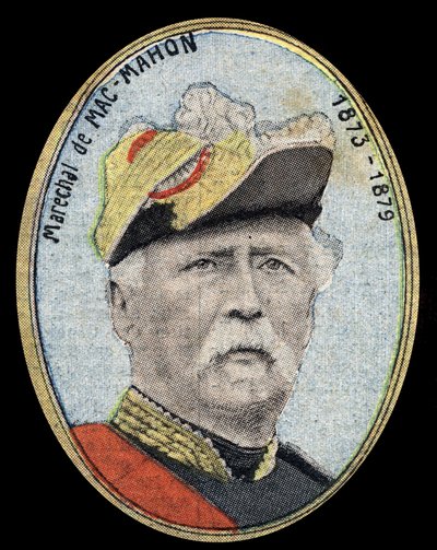 Portræt af Edme Patrice Maurice de Mac-Mahon (Mac Mahon af French School