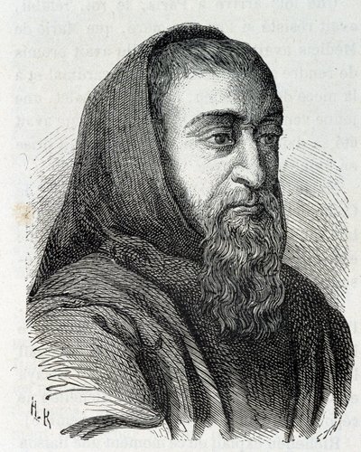 Portræt af fader Joseph af French School