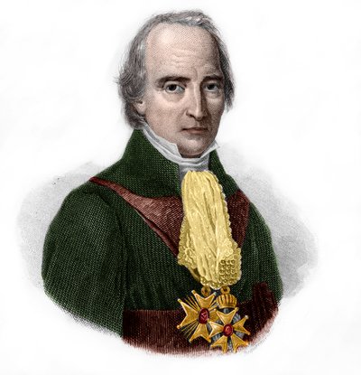Portræt af Francois Barbe-Marbois, marquis de Barbe Marbois (1745-1837), fransk politiker. af French School