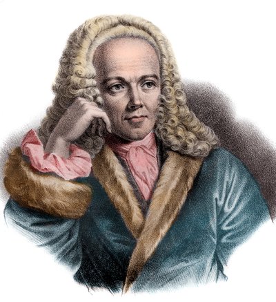 Portræt af Francois Quesnay (1694-1774) fransk læge og økonom af French School