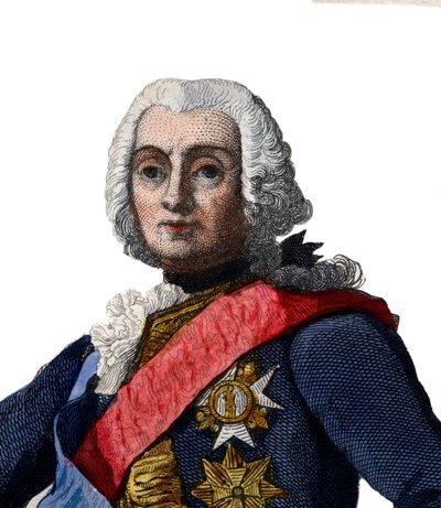 Portræt af Francois de Chevert (1695-1769), fransk general. af French School