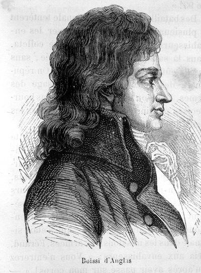 Portræt af François Antoine, greve af Boissy d