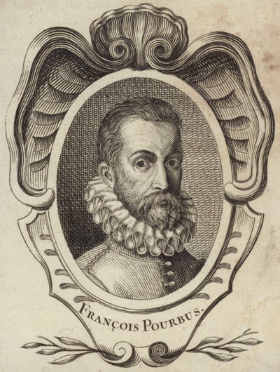 Portræt af Frans Pourbus den yngre af French School