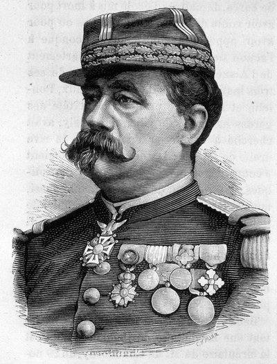 Portræt af General Carrey de Bellemare. af French School