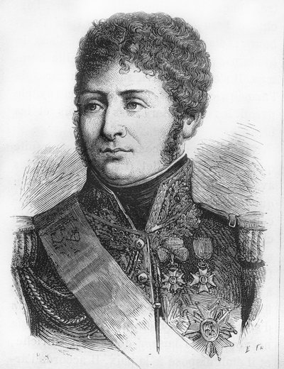 Portræt af Henri Clarke, fransk general og politiker (hertug af Feltre 1809 af French School