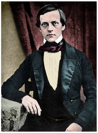 Portræt af Hermann von Helmholtz (1821-1894). Tysk fysiker, anatom og fysiolog. af French School