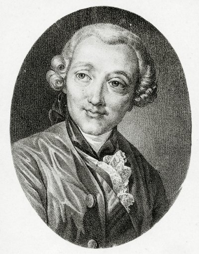 Portræt af Jacques-Germain Soufflot, af French School
