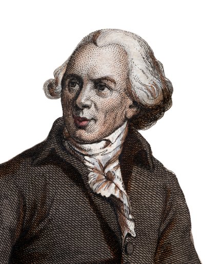 Portræt af Jacques Delille (Abbe Delille) (1738-1813), fransk digter og oversætter. af French School
