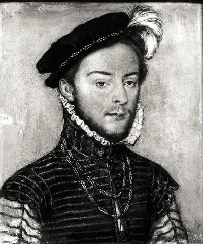 Portræt af Jacques de Savoie (1531-85) hertug af Nemours, ca. 1565 af French School