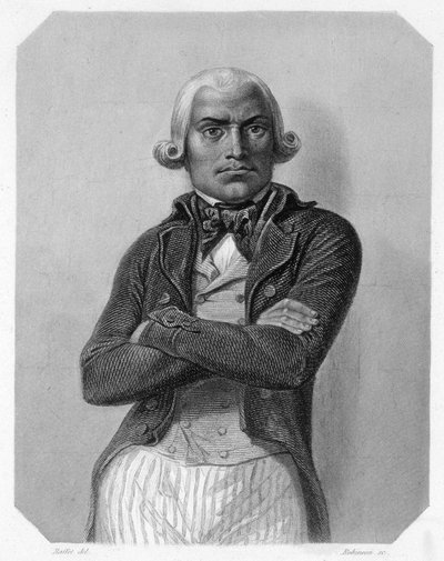 Portræt af Jean Baptiste Drouet, fransk politiker (1763-1824). I "L