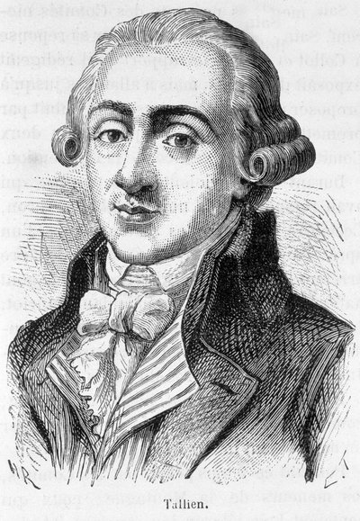 Portræt af Jean Lambert (Jean-Lambert) Tallian, fransk politiker (1767-1820) - i "" L