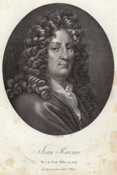 Portræt af Jean Racine af French School
