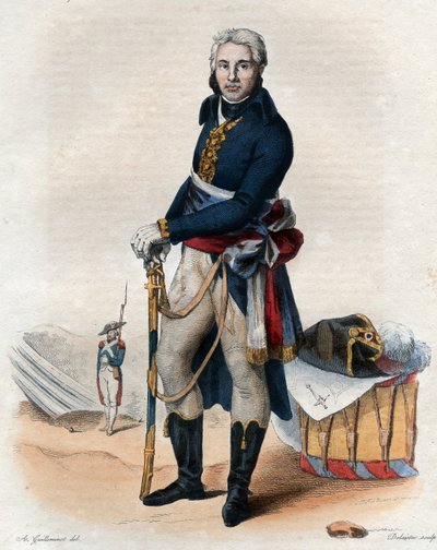 Portræt af Jean Victor Moreau (1763-1813), fransk general. af French School
