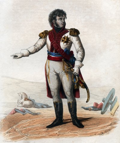 Portræt af Joachim Murat (1767-1815), marskal af Frankrig og storadmiral. af French School