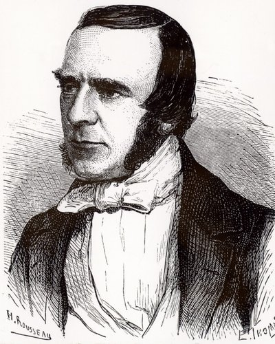 Portræt af John Watkins Brett af French School