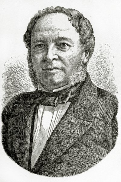 Portræt af Louie Hachette, 1893 af French School