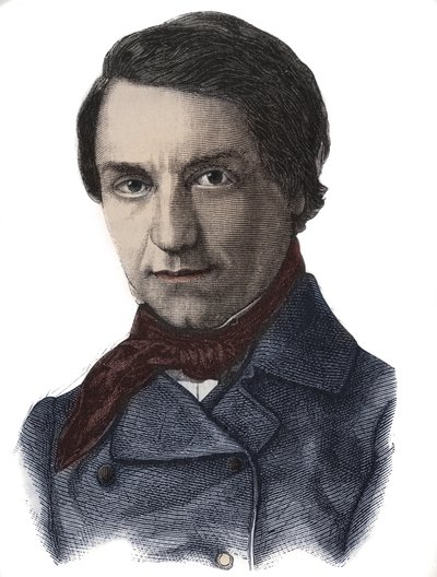 Portræt af Louis Blanc, fransk politiker og historiker (1811 - 1882) af French School